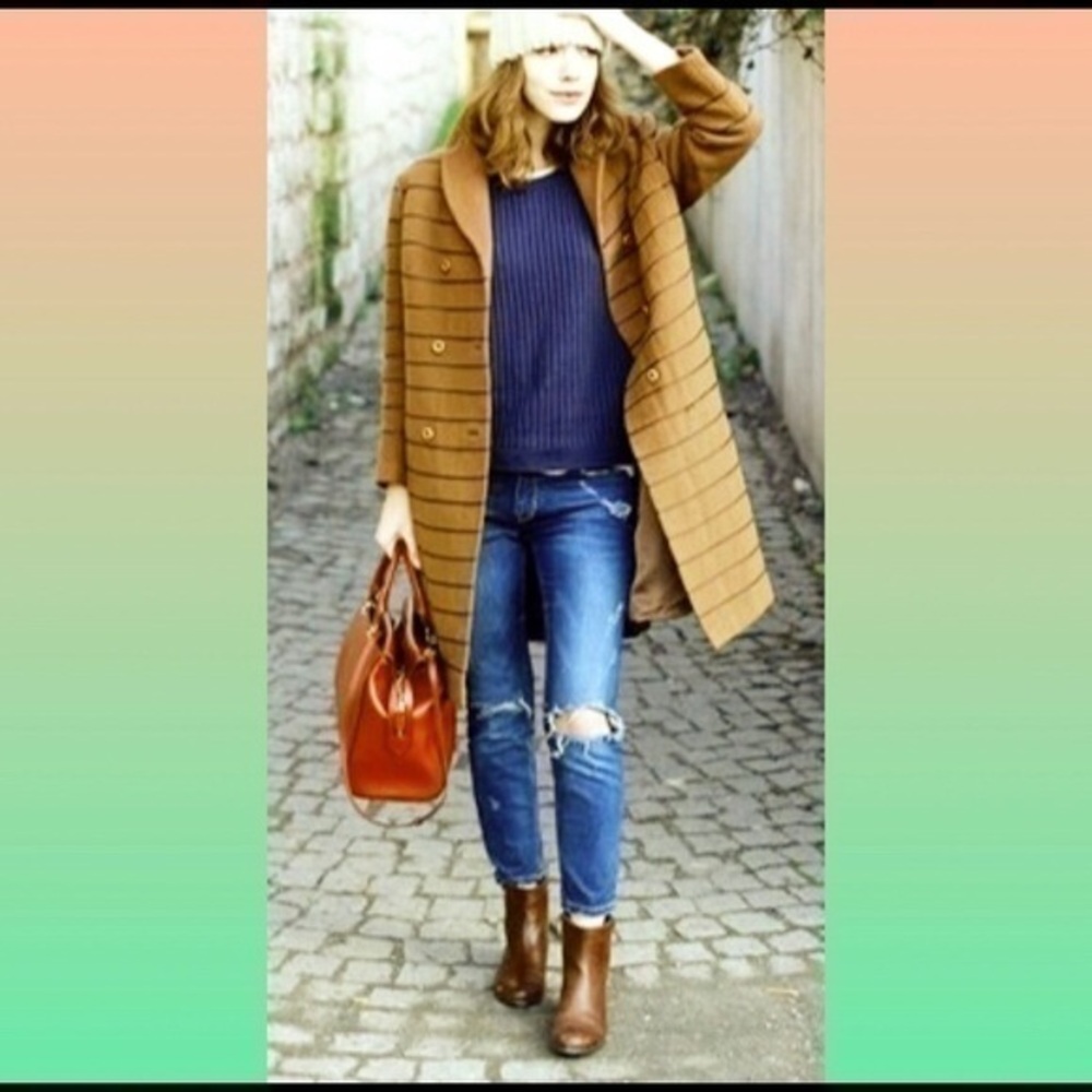 Alfani Avvia Cognac Leather Booties